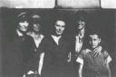Проводы Ариадны Эфрон на Северном вокзале в Париже 15 марта 1937 г. Слева направо: М.Н. Лебедева, М.И. Цветаева, Ирина Лебедева, Аля, Мур